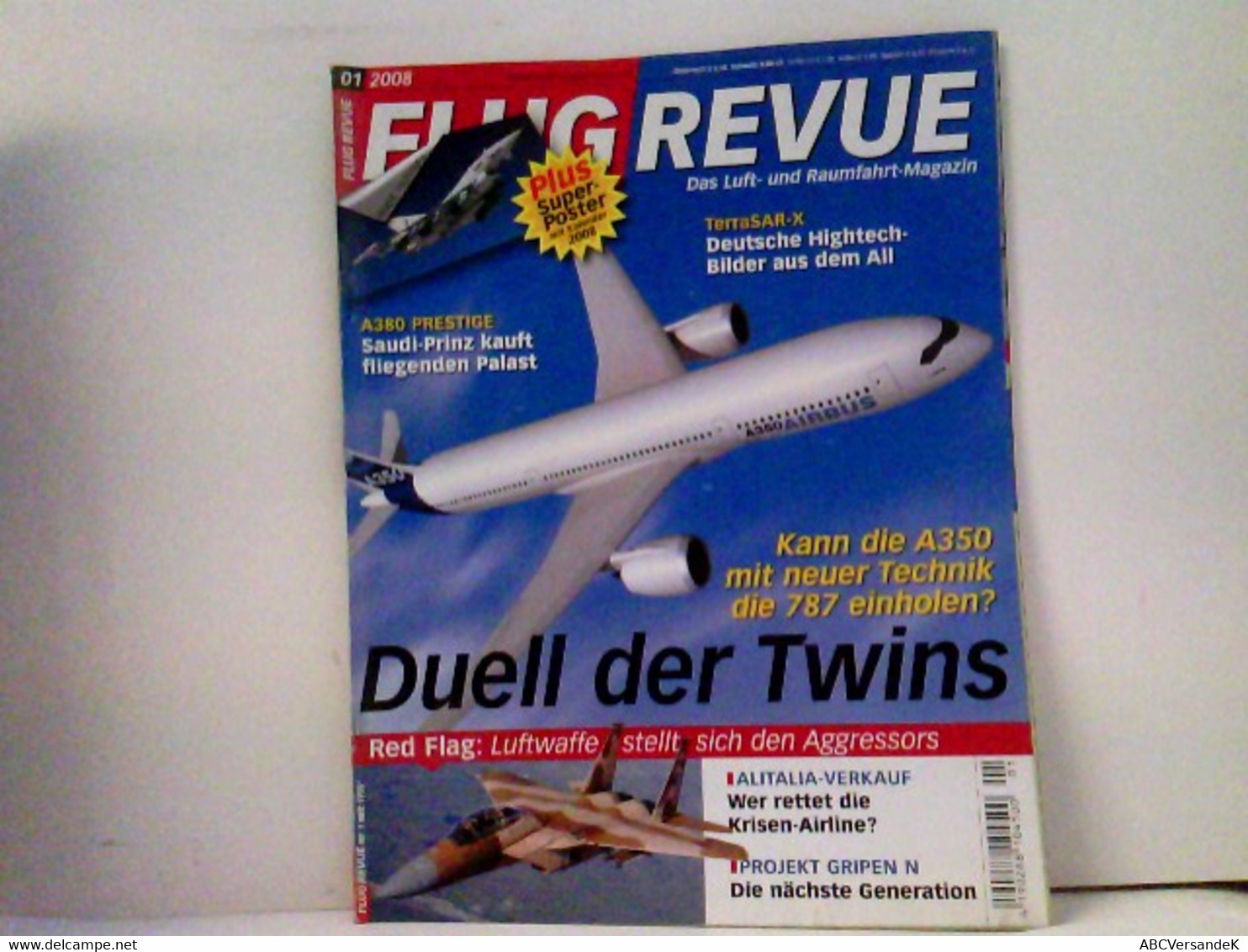 FLUG REVUE Das Luft- Und Raumfahrt-Magazin 2008-01 - Transport