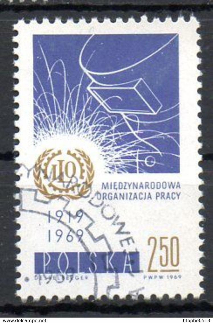 POLOGNE. N°1812 Oblitéré De 1969. OIT. - ILO