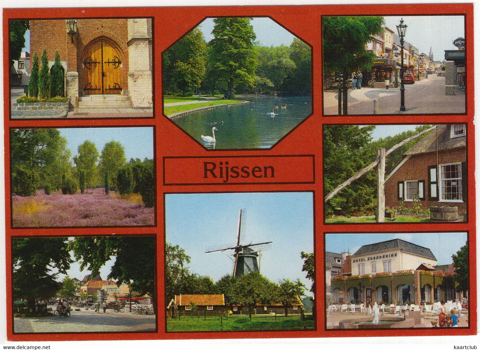 Rijssen - (Overijssel, Nederland / Holland) - Nr. RIN 11 - Hotel, Molen, Natuur - Rijssen