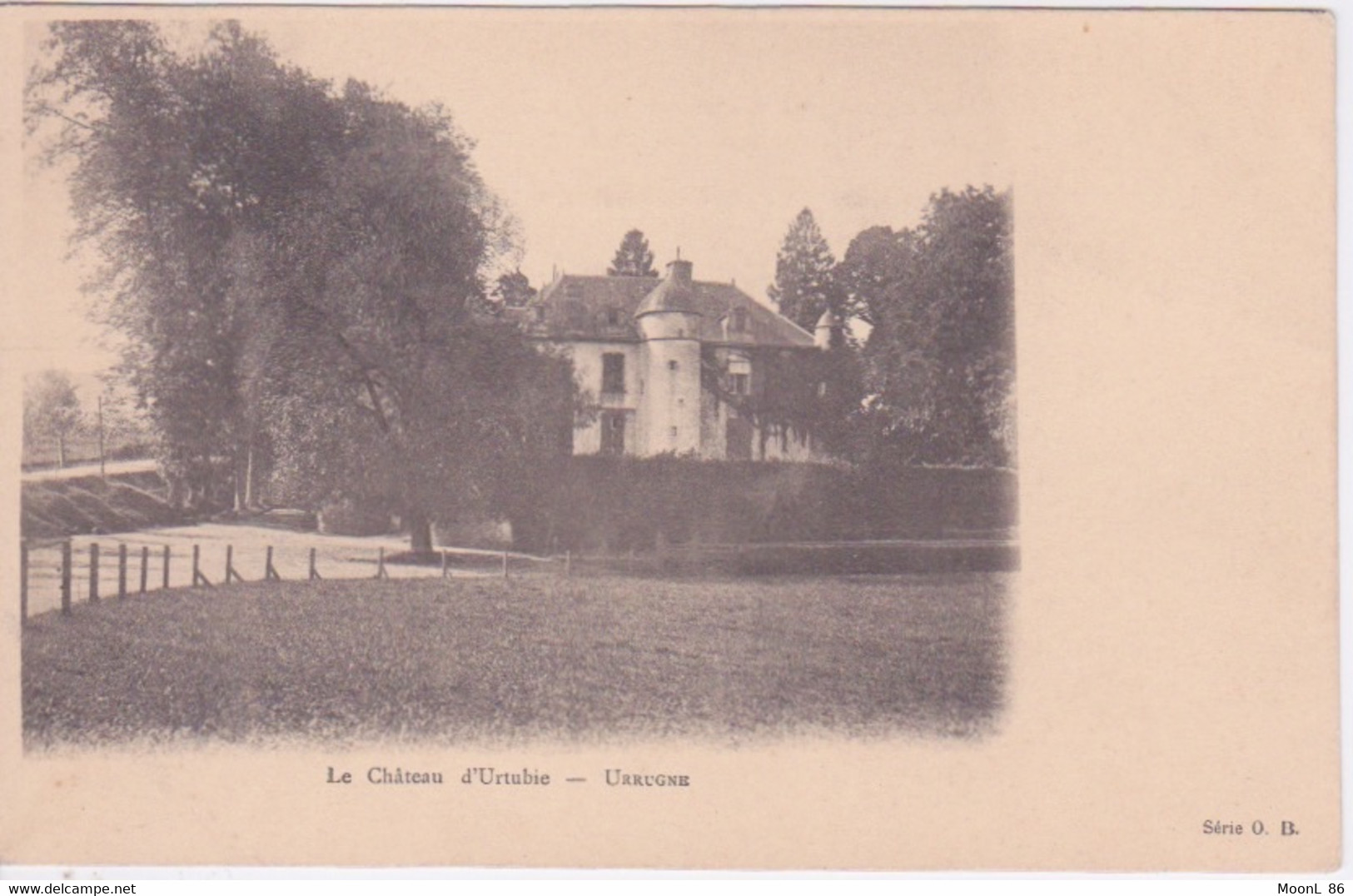 64 - URRUGNE - LE CHATEAU D'URTUBIE - Urrugne