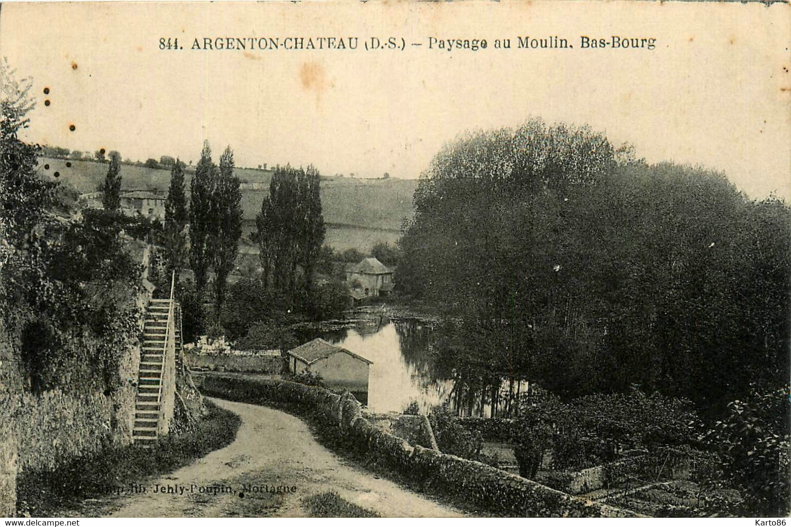 Argenton Château * Paysage Au Moulin , Bas Bourg * Minoterie - Argenton Chateau