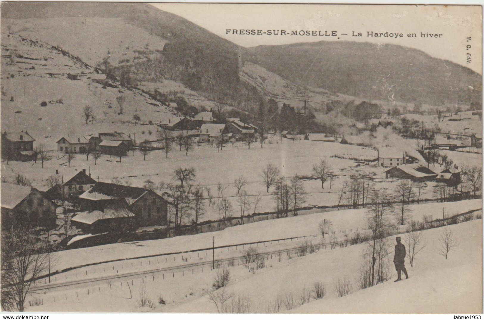 Fresse-sur-Moselle- La Hardoye En Hivers   - (E.8562) - Fresse Sur Moselle