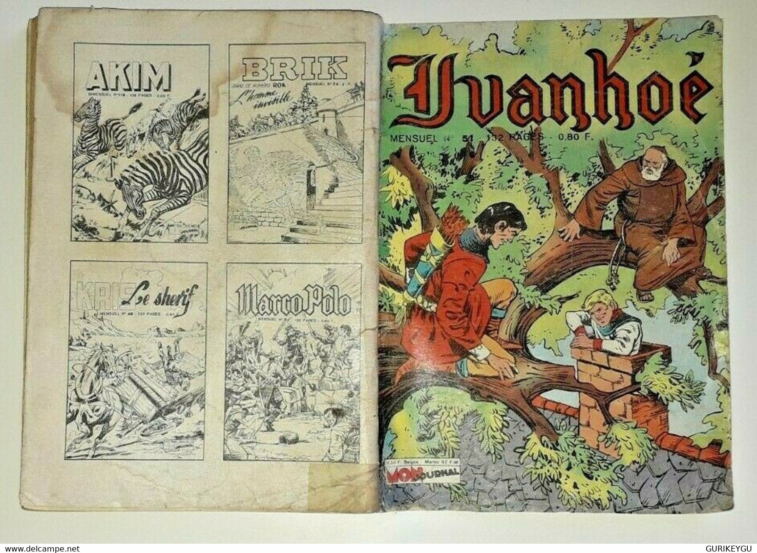 IVANHOE N° 51  Mon Journal 1964 - Mon Journal