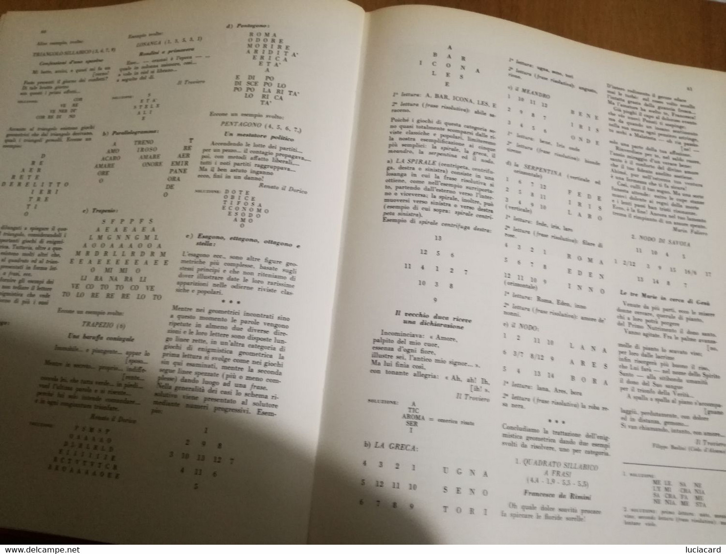 ENCICLOPEDIA DEI GIOCHI -EDIZIONI LIBREX MILANO 1969 TRE VOLUMI