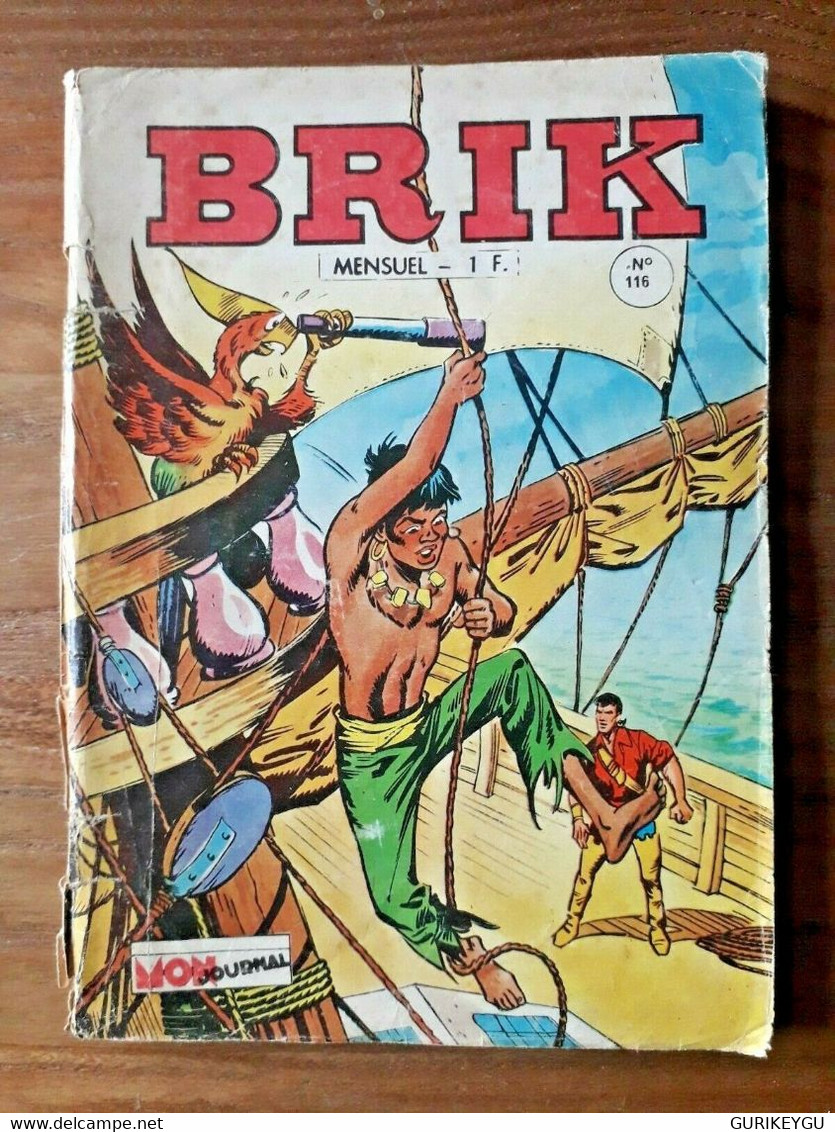 BRIK N° 116 Mon Journal 05/11/1967 HUGUES AUFRAY 4 Pages La Morris 850 . 3 Pages - Mon Journal