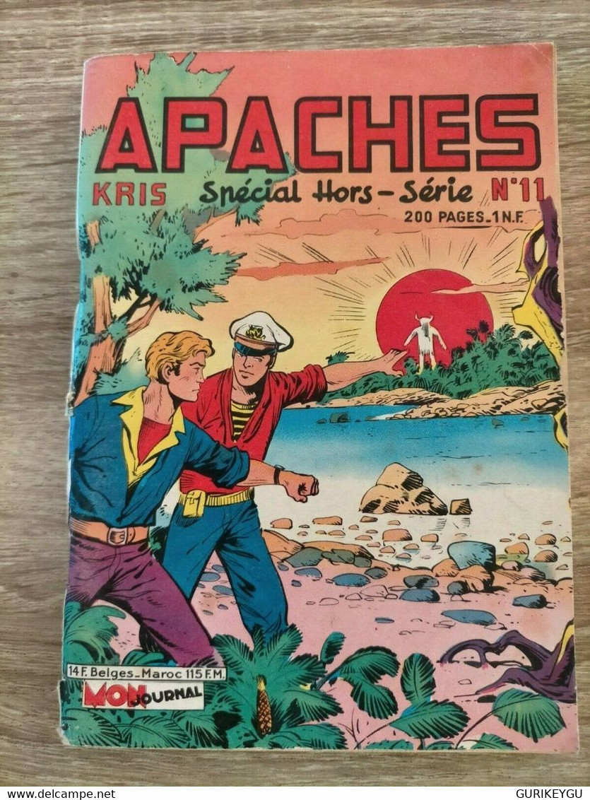 Bd APACHES KRIS Special Hors Série N° 11 Mon Journal Bien Complète 1961 - Mon Journal