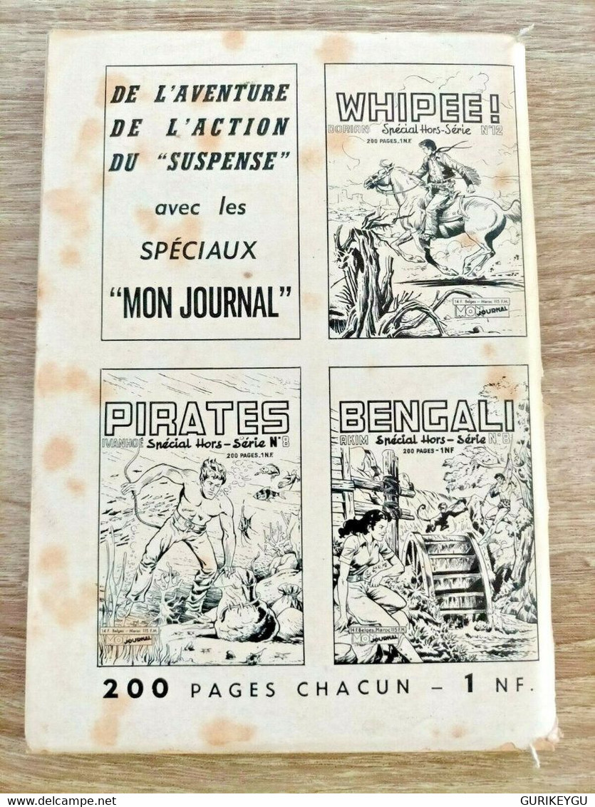 Bd APACHES KRIS Special Hors Série N° 11 Mon Journal Bien Complète 1961 - Mon Journal