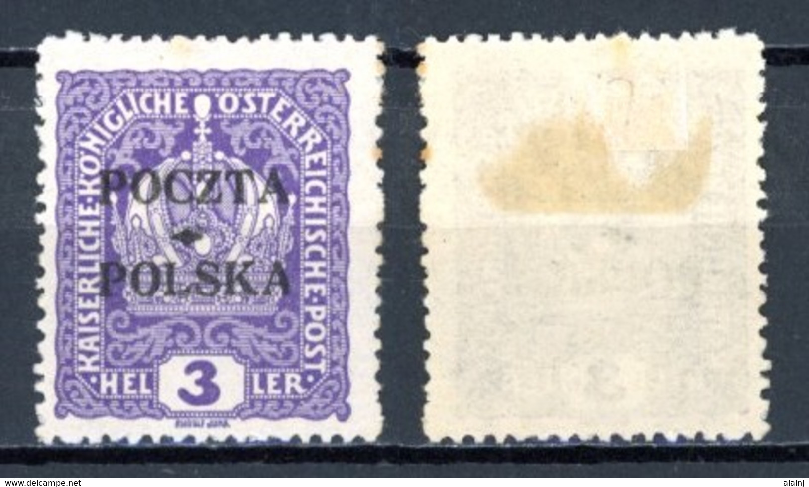 Pologne   Y&T   74     X    ---    Simple Charnière  --  Pleine Gomme  --  Parfait état. - Unused Stamps
