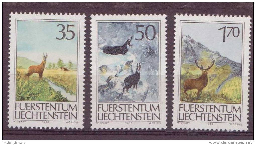 ⭐ Liechtenstein - YT N° 848 à 850 ** - NEUF SANS CHARNIERE ⭐ - Unused Stamps