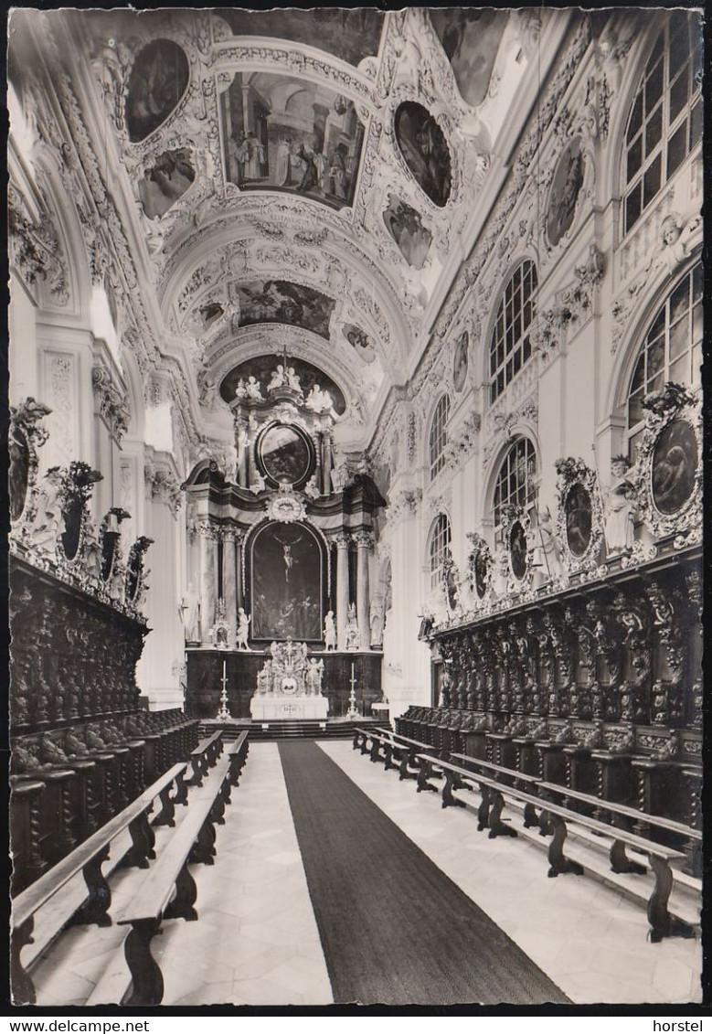 D-95652 Waldsassen (Oberpfalz) - Stiftskirche - Innenansicht - Echt Foto - Waldsassen