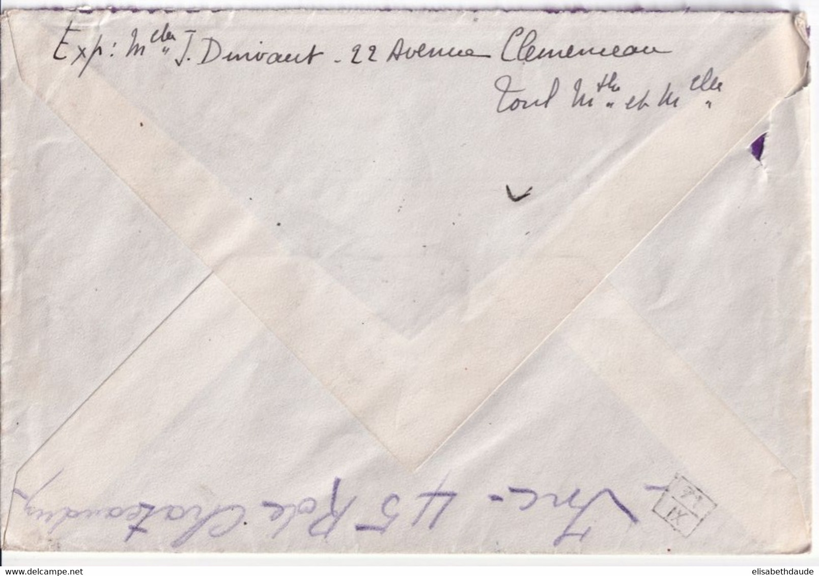 1938 - CERES + MERCURE - ENVELOPPE RECOMMANDEE De TOUL (MEURTHE ET MOSELLE) - Storia Postale