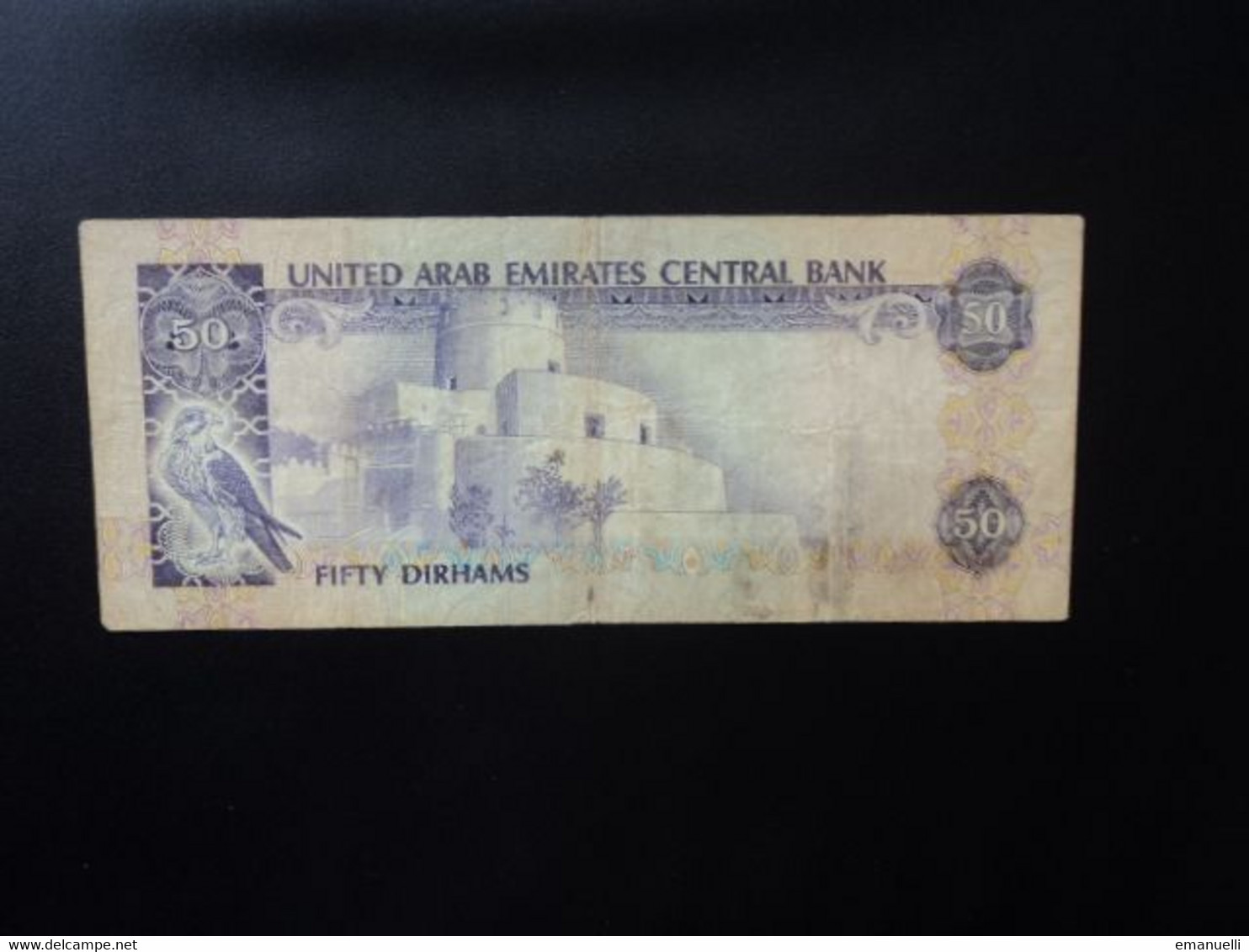 ÉMIRATS ARABES UNIS * : 50 DIRHAMS   ND 1982    P 9a     TTB ** - Emirats Arabes Unis