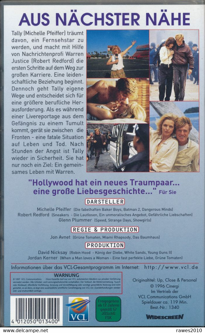 Video : Aus Nächster Nähe Mit Robert Redford Und Michelle Pfeiffer - Romanticismo