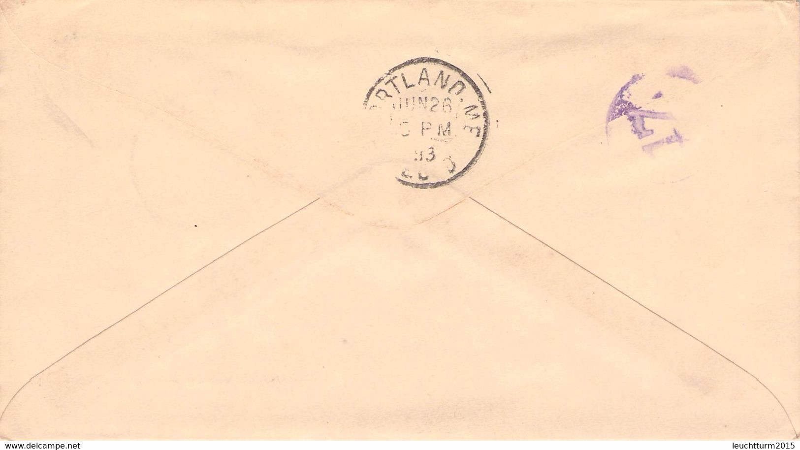 USA - ENVELOPE 2 CENTS BIDDEFORD, ME > PORTLAND, ME / QG 219 - 1921-40