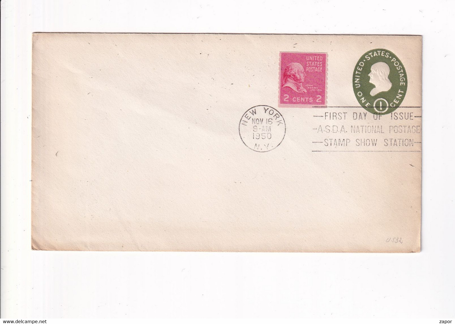 First Day Of Issue Letter - New York 1950 - 1941-60