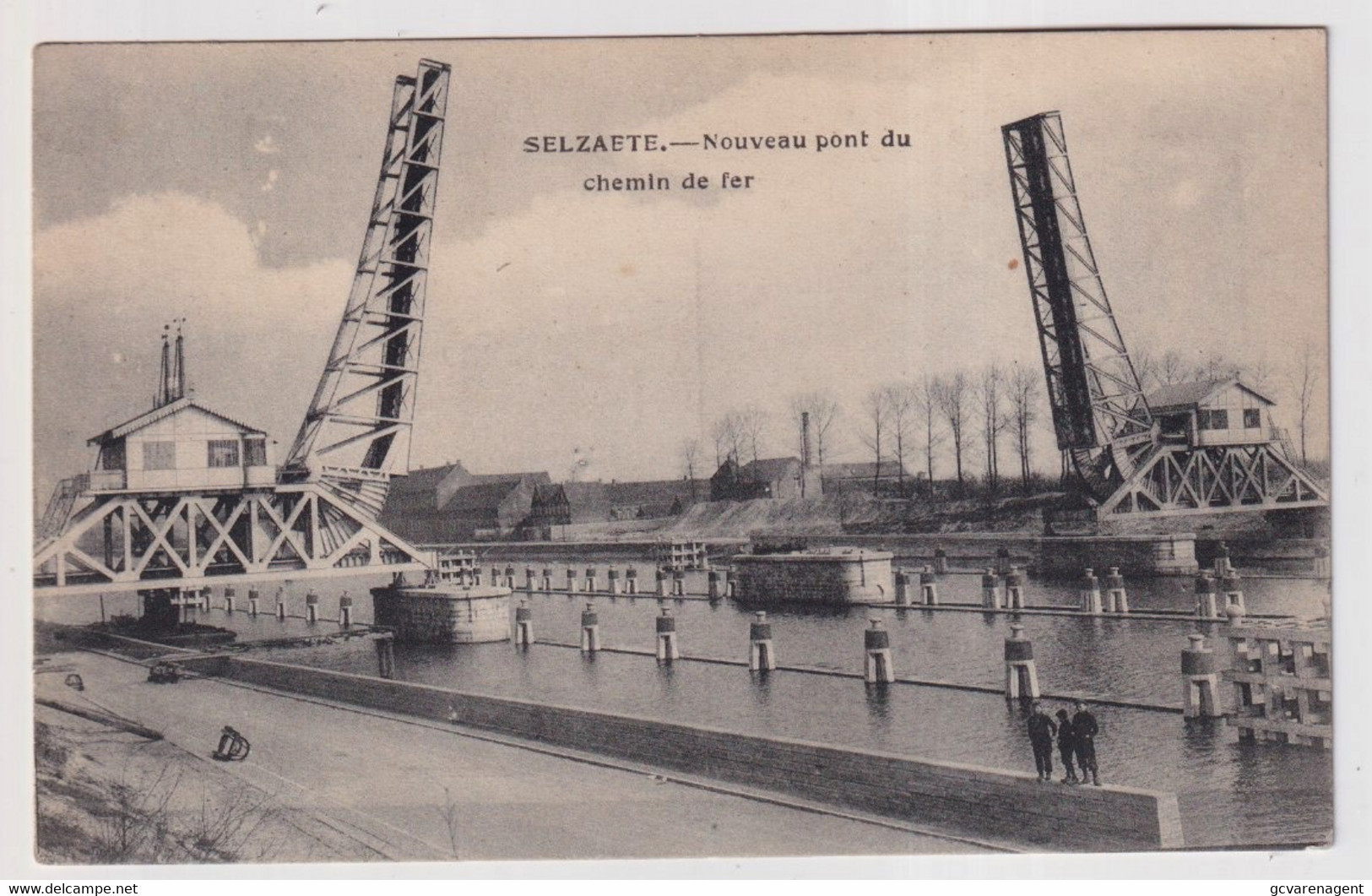 ZELZATE  NOUVEAU PONT DU CHEMIN DE FER - Zelzate