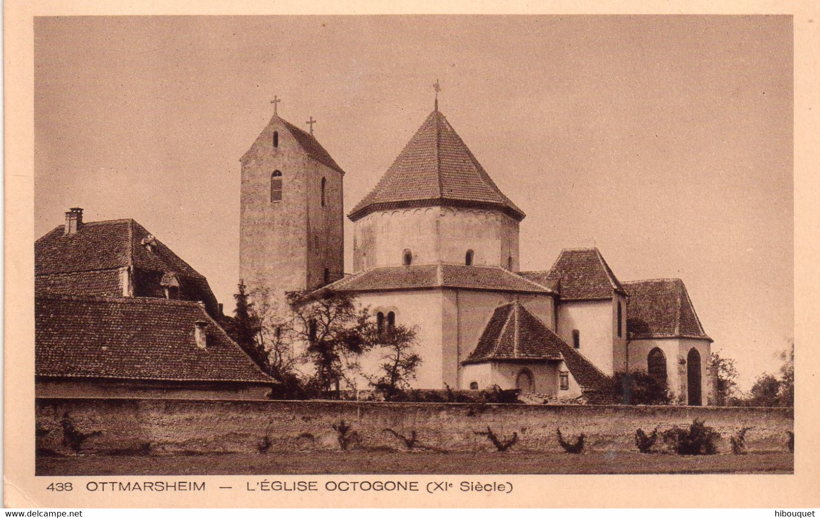 CPA, Ottmarsheim, L'Eglise Octogone, XI é Siècle - Ottmarsheim