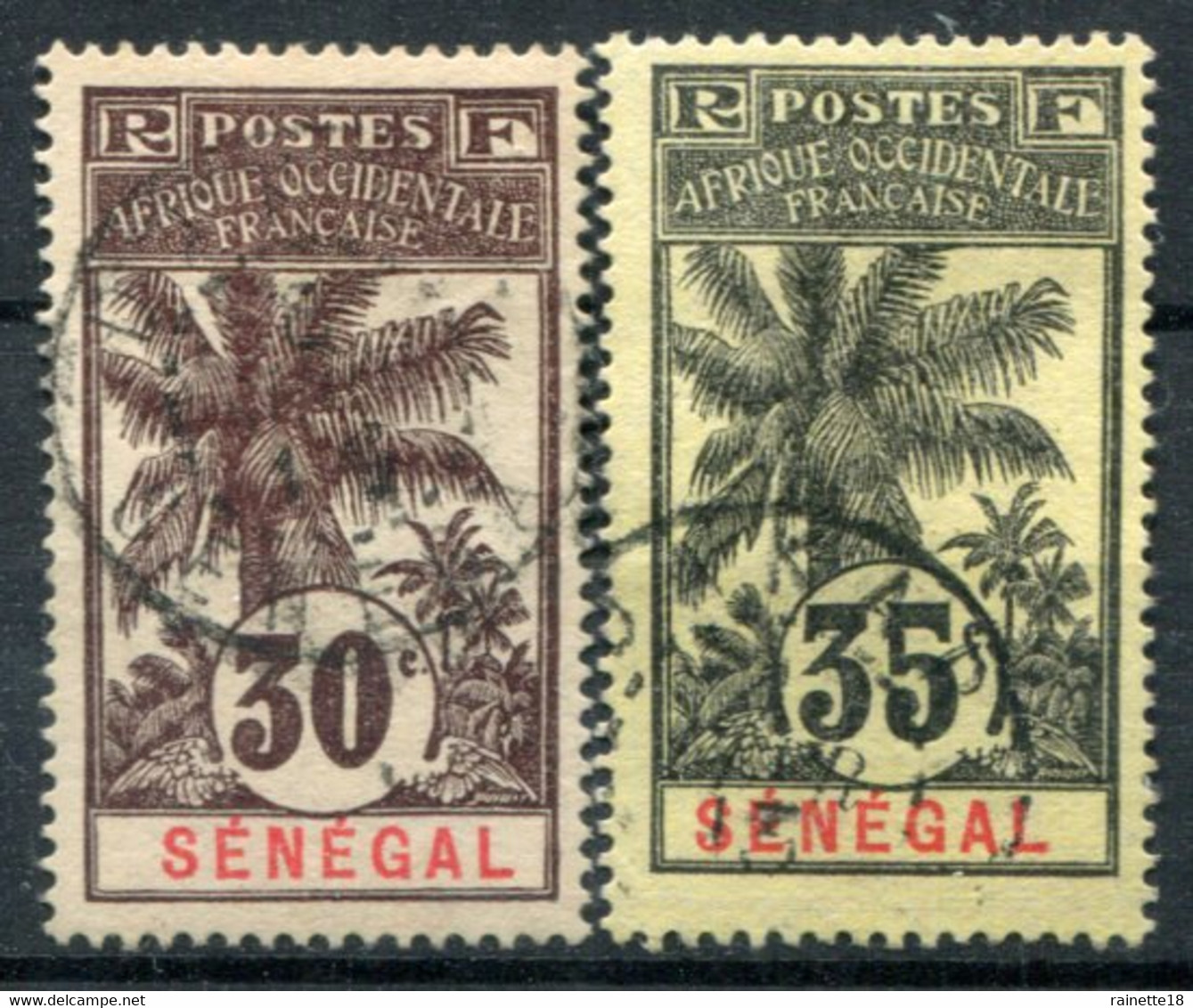 Sénégal       38/39  Oblitérés - Used Stamps