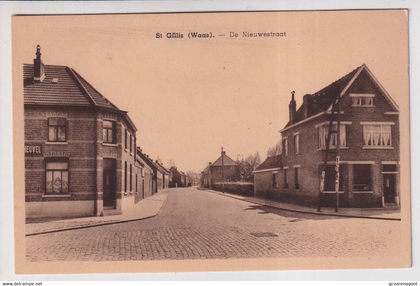 ST GILLIS WAAS  DE NIEUWESTRAAT - Sint-Gillis-Waas