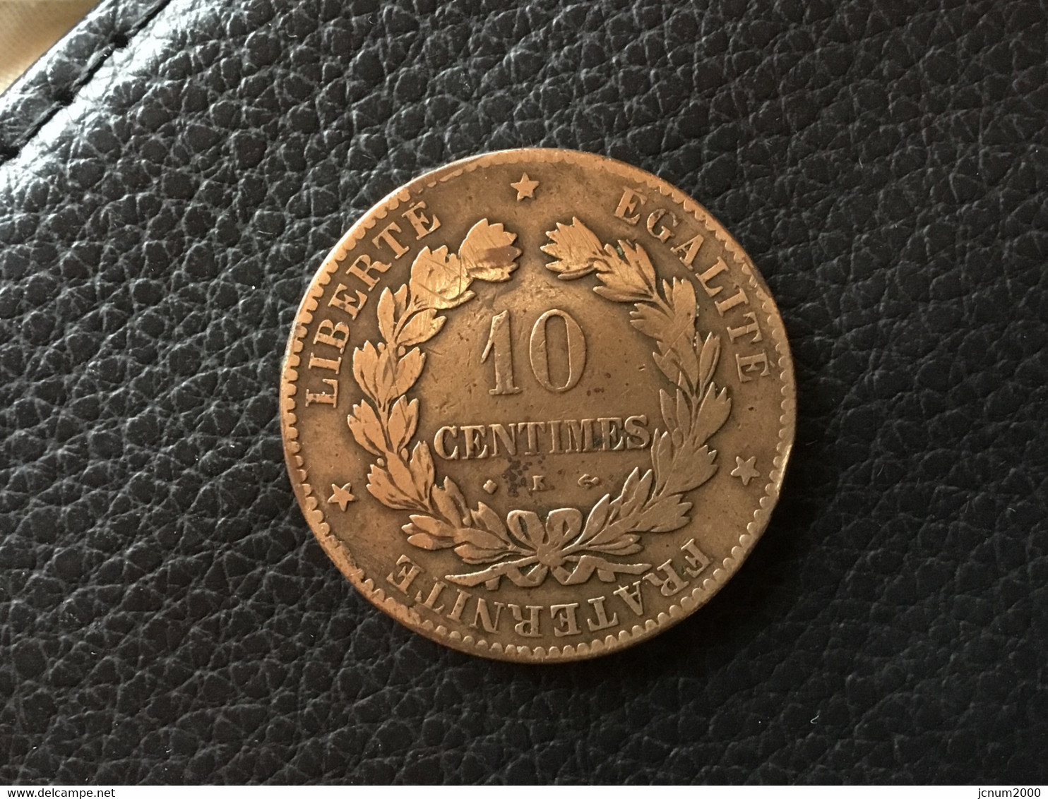 10 C 1875k Rare - 10 Centimes