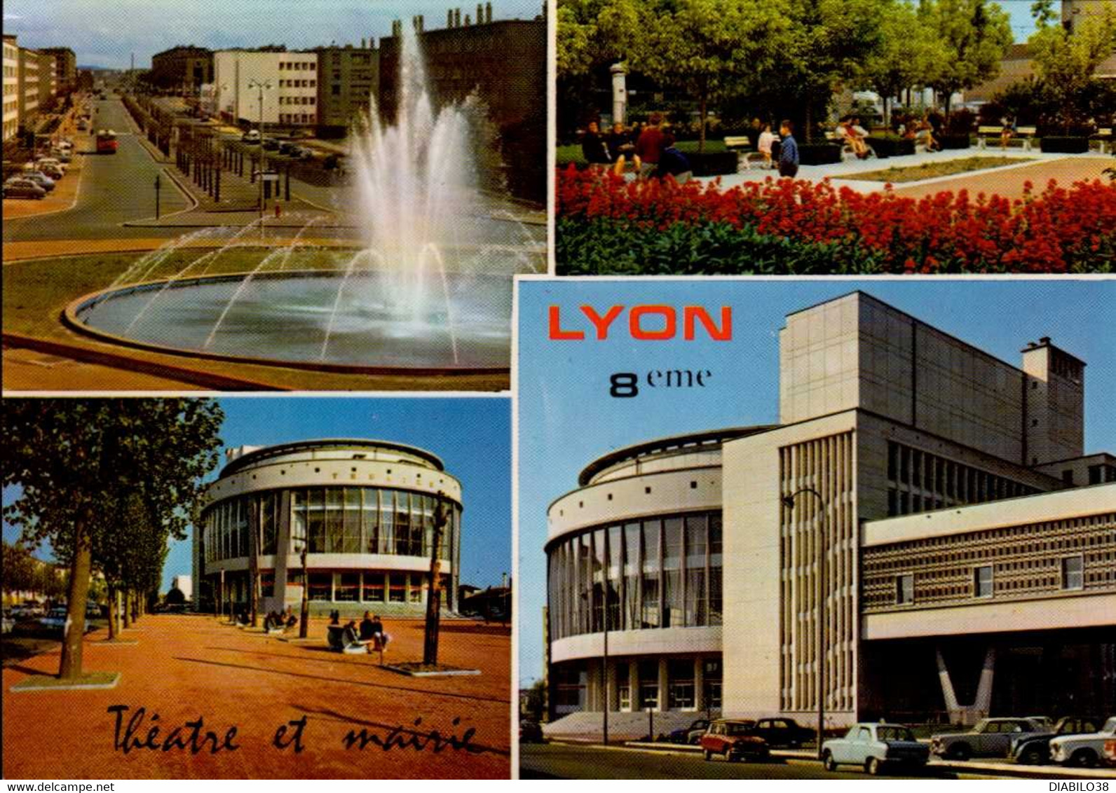 LYON     ( RHONE )    LYON _  8 -ème _ MULTI-VUES - Lyon 8