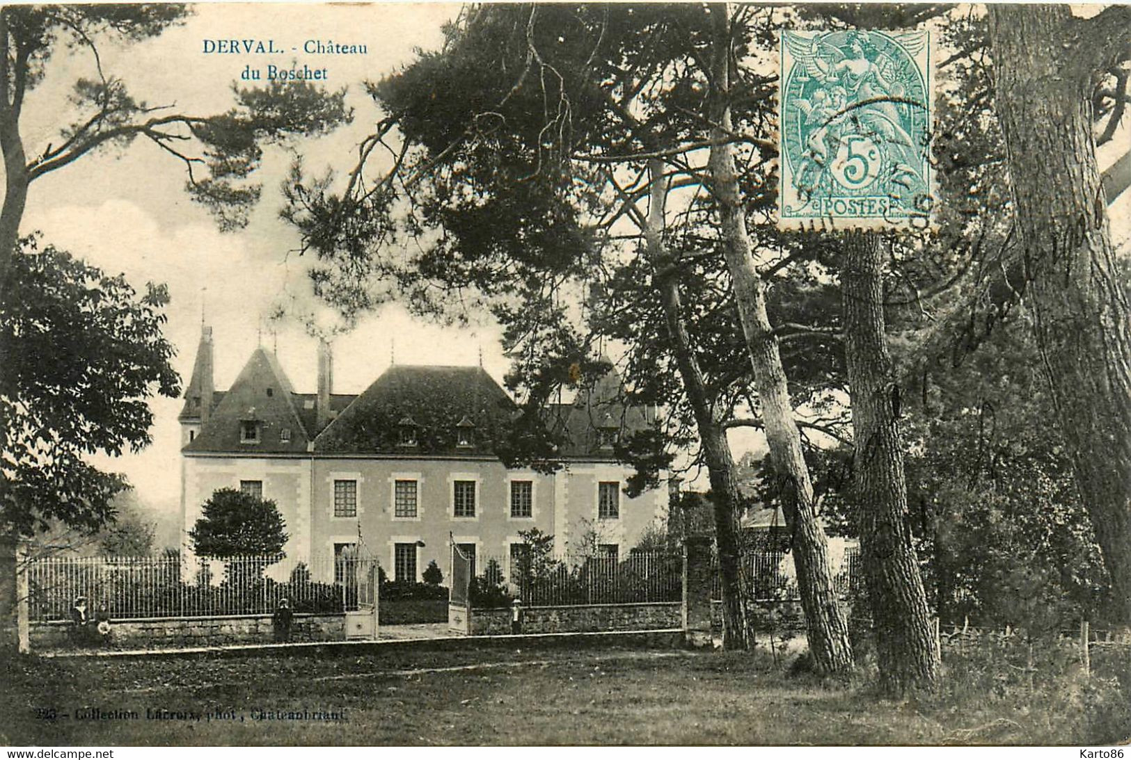 Derval * Le Château Du Boschet * L'entrée - Derval