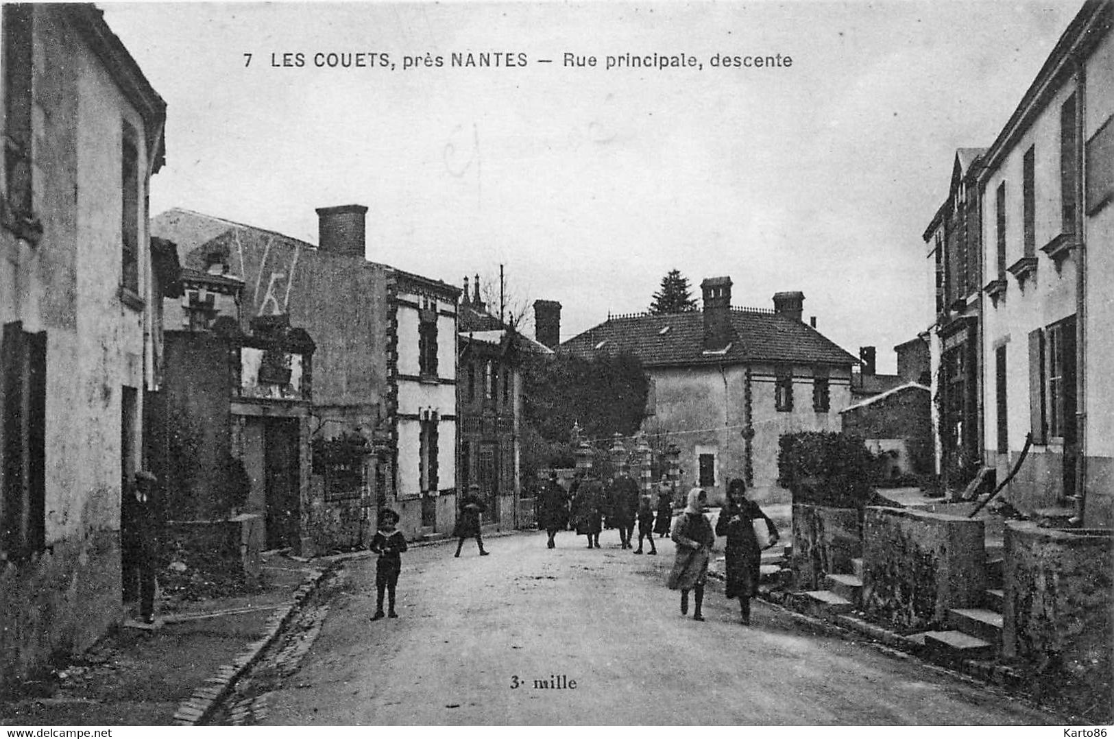 Bouguenais * Le Descente De La Rue Principale * Près Nantes - Bouguenais