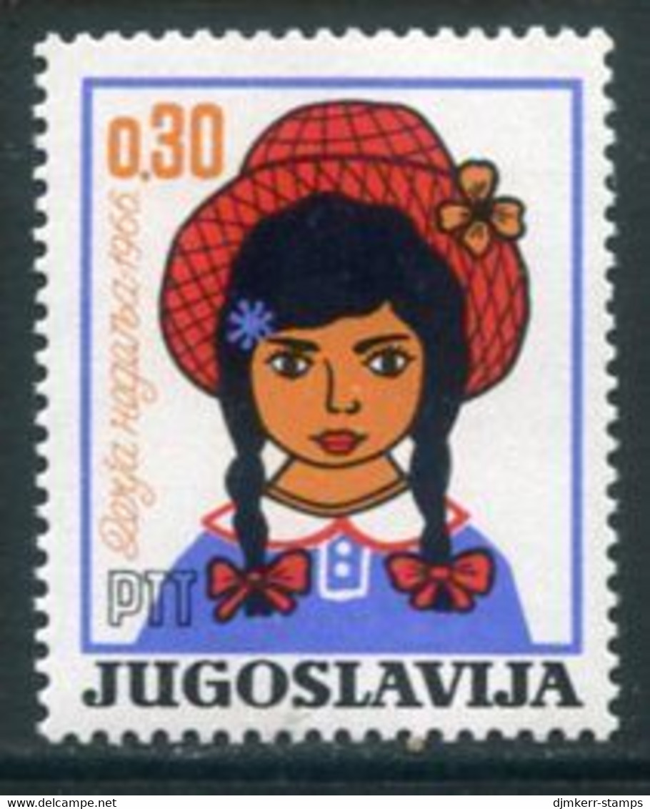 YUGOSLAVIA 1966 Children's Week MNH / **.  Michel 1186 - Unused Stamps