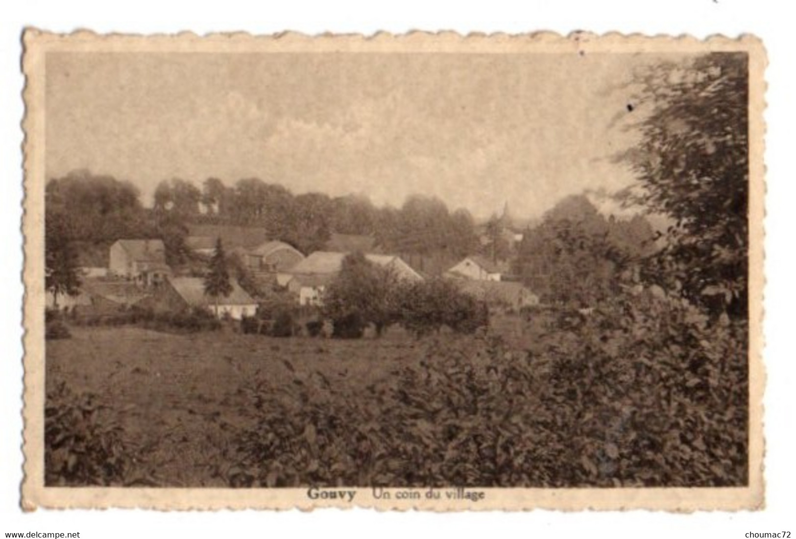 (Belgique) Luxembourg 068, Gouvy, Sevrin-Crucifix, Un Coin Du Village - Gouvy