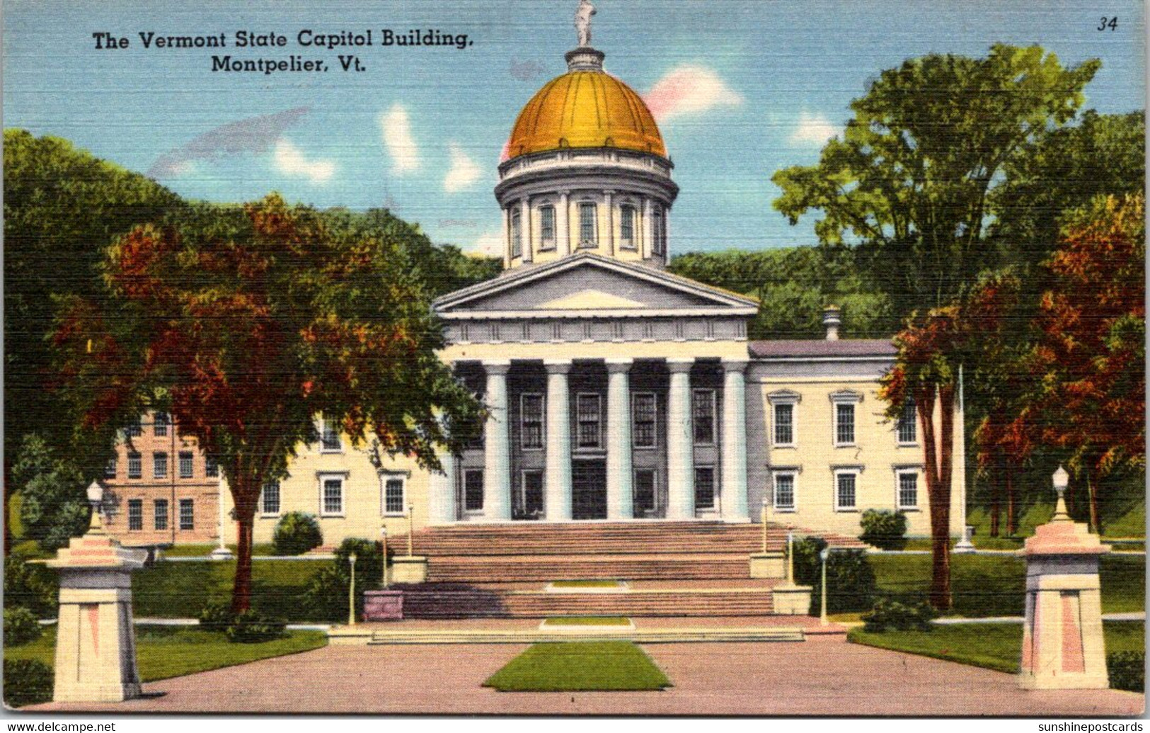 Vermont Montpelier State Capitol Building - Montpelier