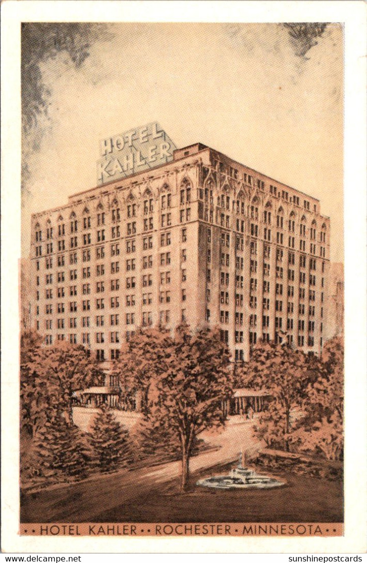 Minnesota Rochester Hotel Kahler - Rochester