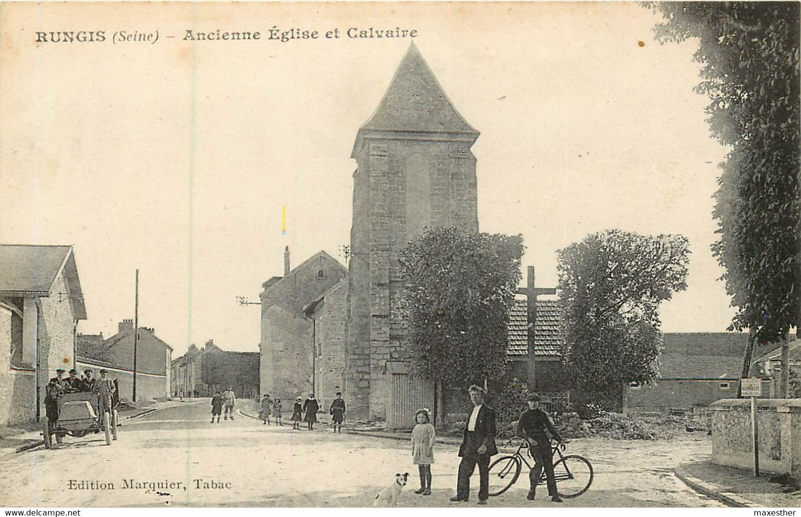 RUNGIS Ancienne église Et Calvaire - Rungis