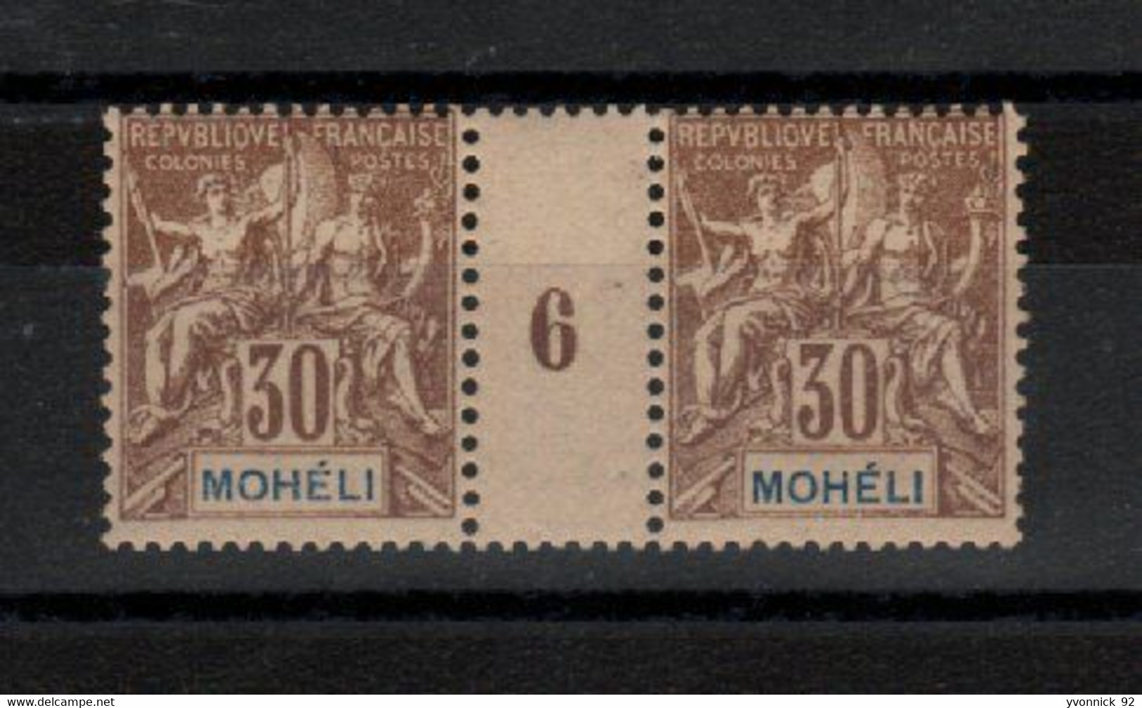 Moheli  _ 1Millésimes 1906 N°8  Neuf - Ungebraucht