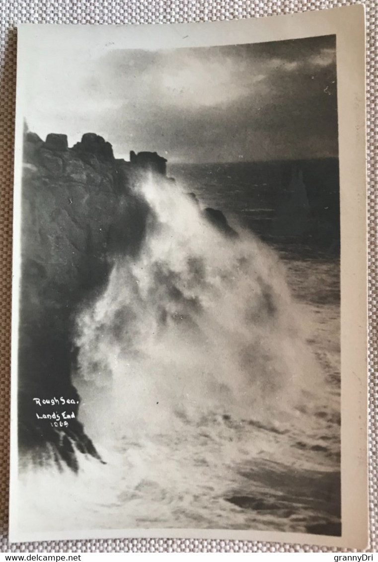 Cornouailles Penzance   Mer En Furie 1909 'rought Sea' Lands Ends  Le Point Extrême Sud-ouest De La Grande-Bretagne. - Land's End