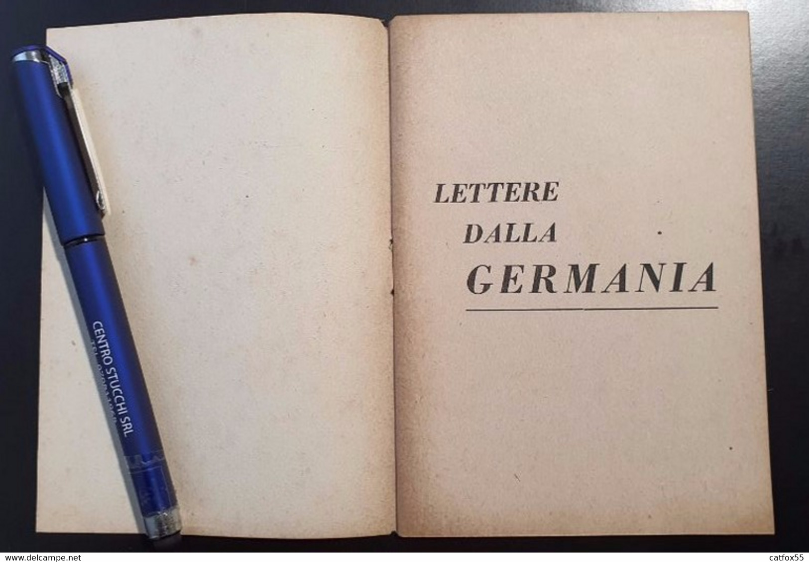 LIBRETTO (BOOKLET) LETTERE DALLA GERMANIA - Guerra 1939-45