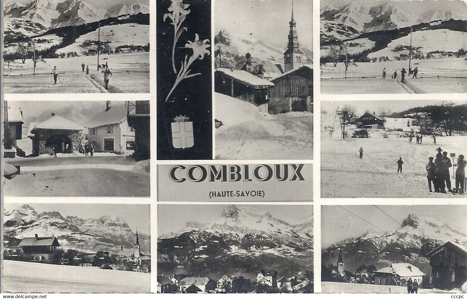 CPSM Combloux Quelques Vues De Combloux - Combloux