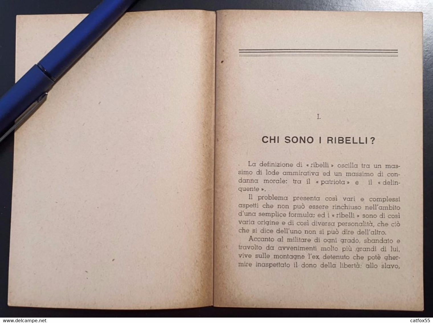 LIBRETTO (BOOKLET) PATRIOTI - Guerra 1939-45