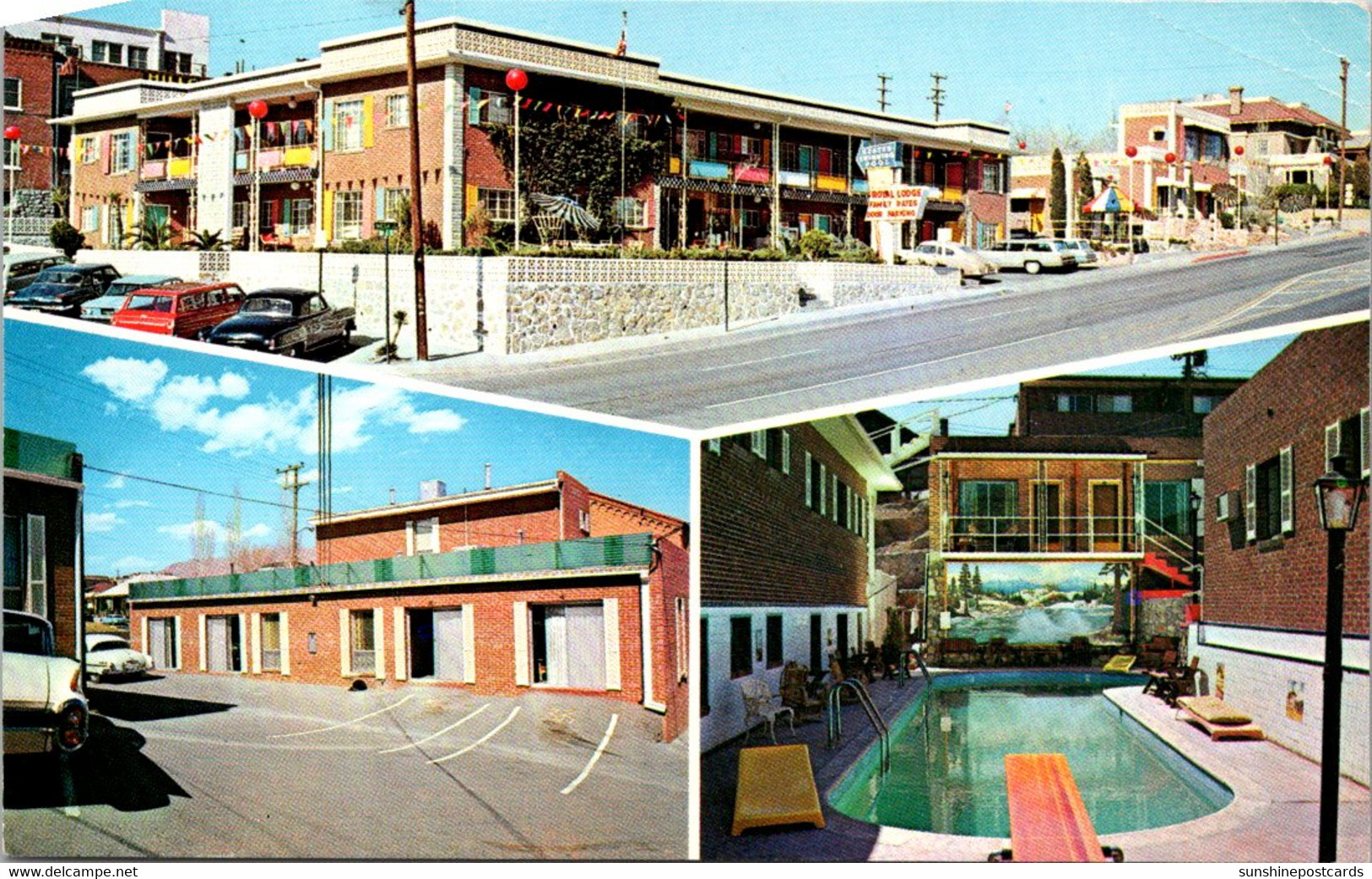 Texas El Paso The Royal Lodge 1970 - El Paso