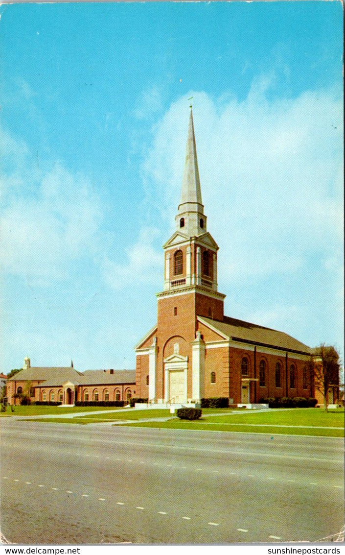 Texas Houston First Presbyterian Church 1958 - Houston