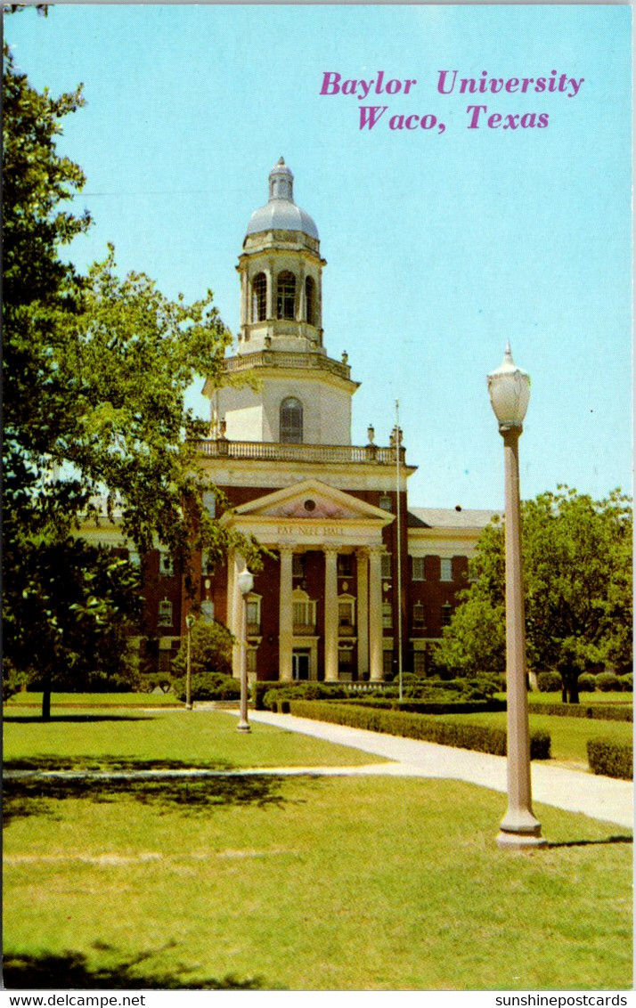 Texas Waco Pat Neff Hall Baylor University - Waco