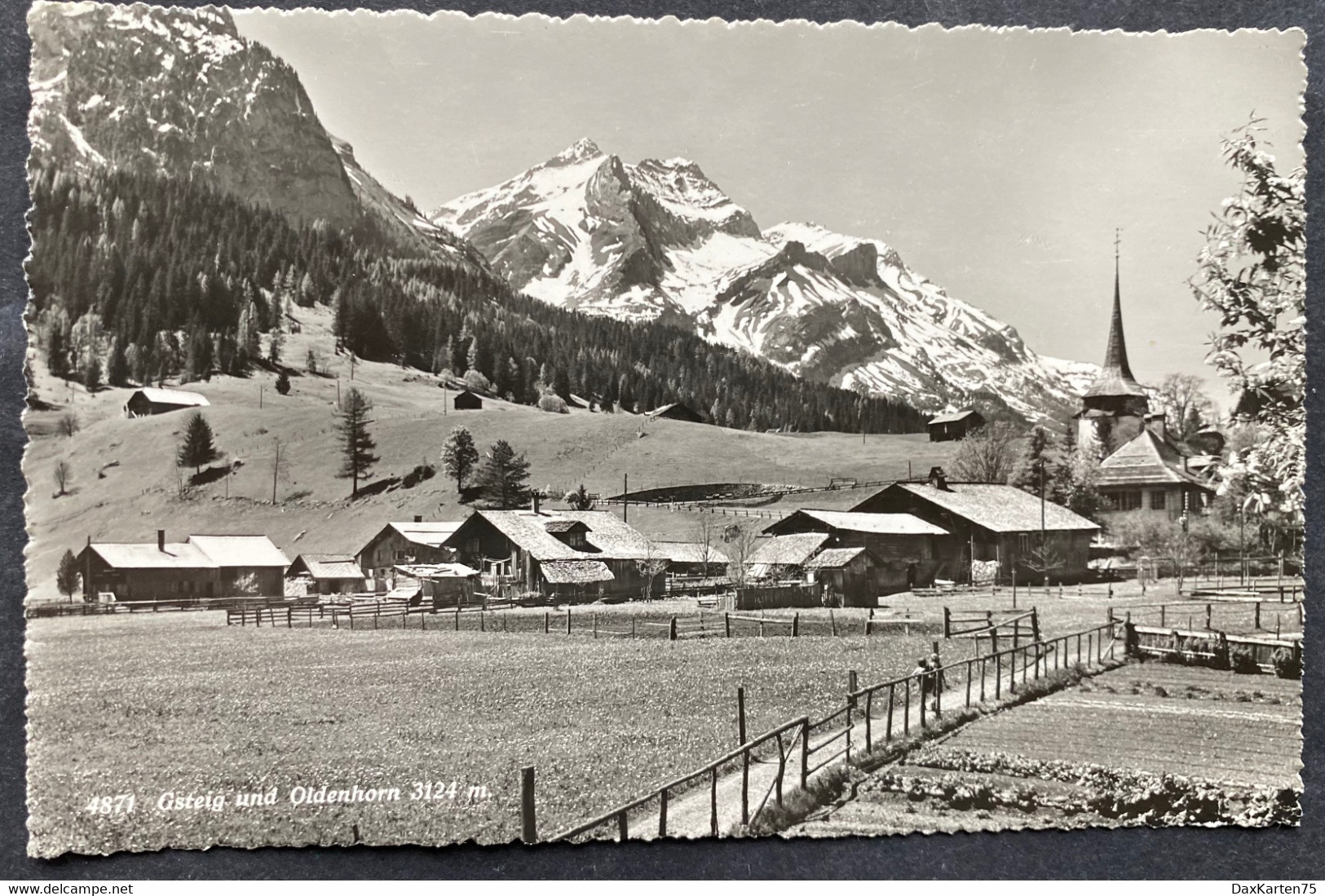 Gsteig Und Oldenhorn - Gsteig Bei Gstaad