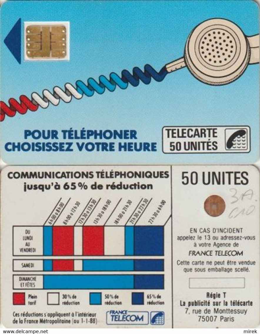 858/ France, Cordons, 50 Ut.; SC3; CN 106813 - Telefonschnur (Cordon)