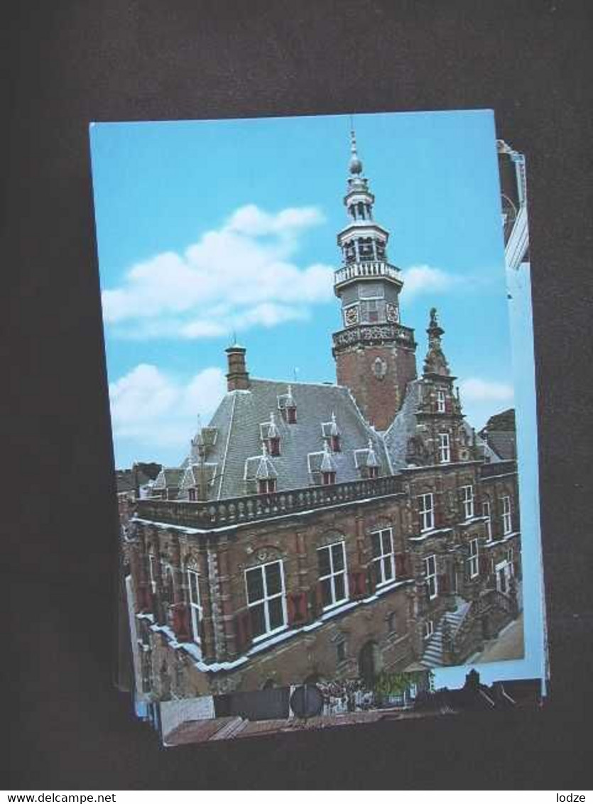 Nederland Holland Pays Bas Bolsward Met Stadhuis Variant 5 - Bolsward