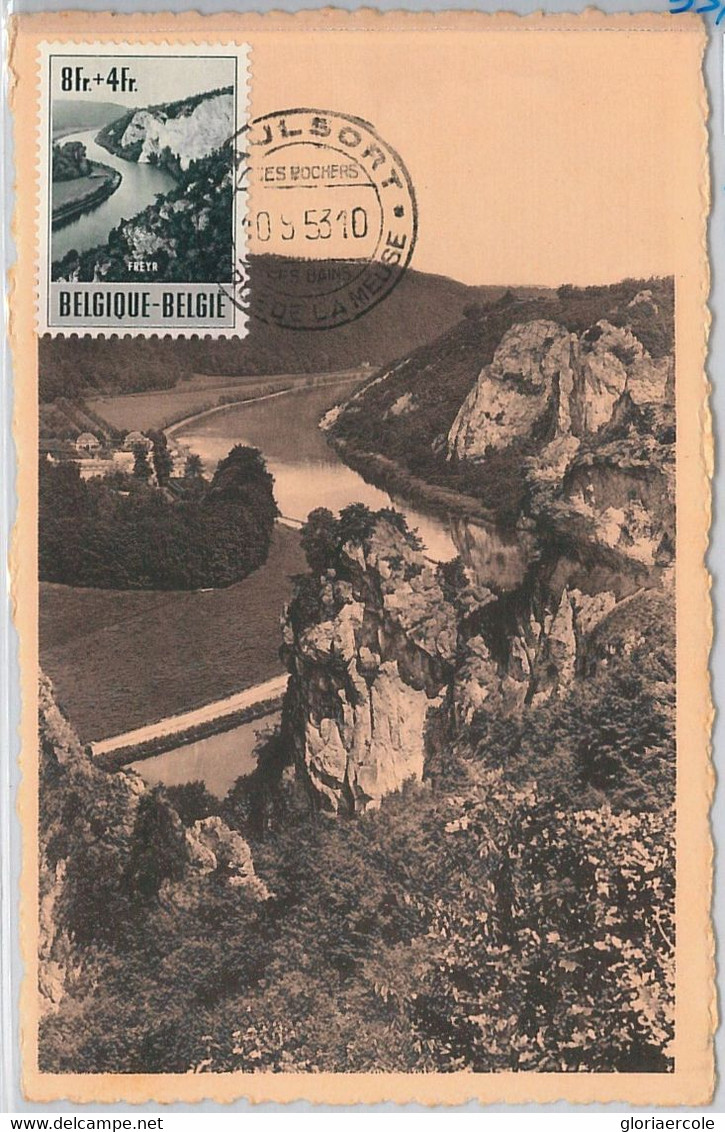 57049 - BELGIUM - POSTAL HISTORY: MAXIMUM CARD 1953 - NATURE Road - 1951-1960