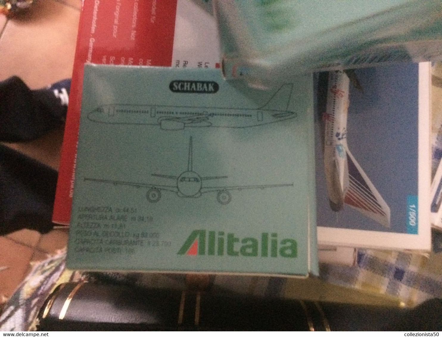 STUPENDO MODELLINO SCABAK 1:600 AIRBUS 321 ALITALIA - Non Classés