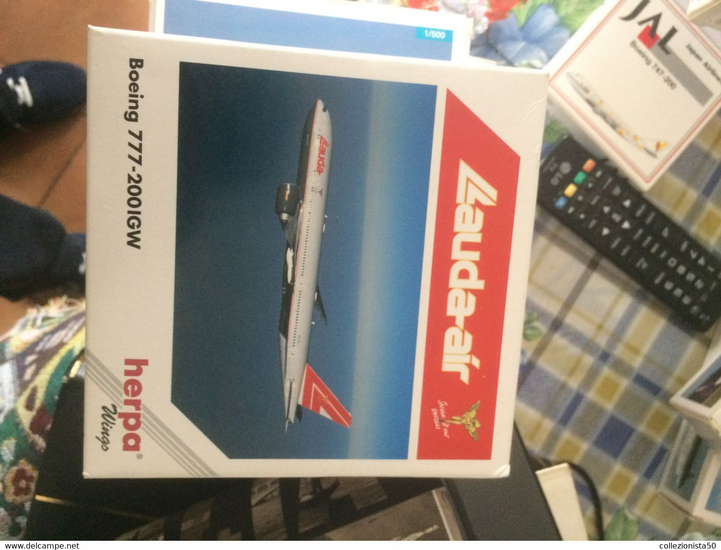 STUPENDO MODELLINO HERPA 1:500 BOEING 777 LAUDA AIR - Zonder Classificatie