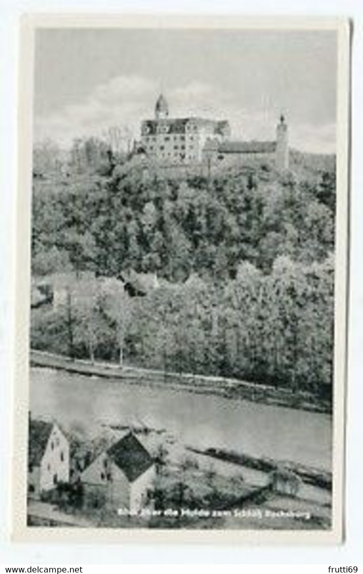 AK 014462 GERMANY - Blick über Die Mulde Zum Schloß Rochsburg - Lunzenau