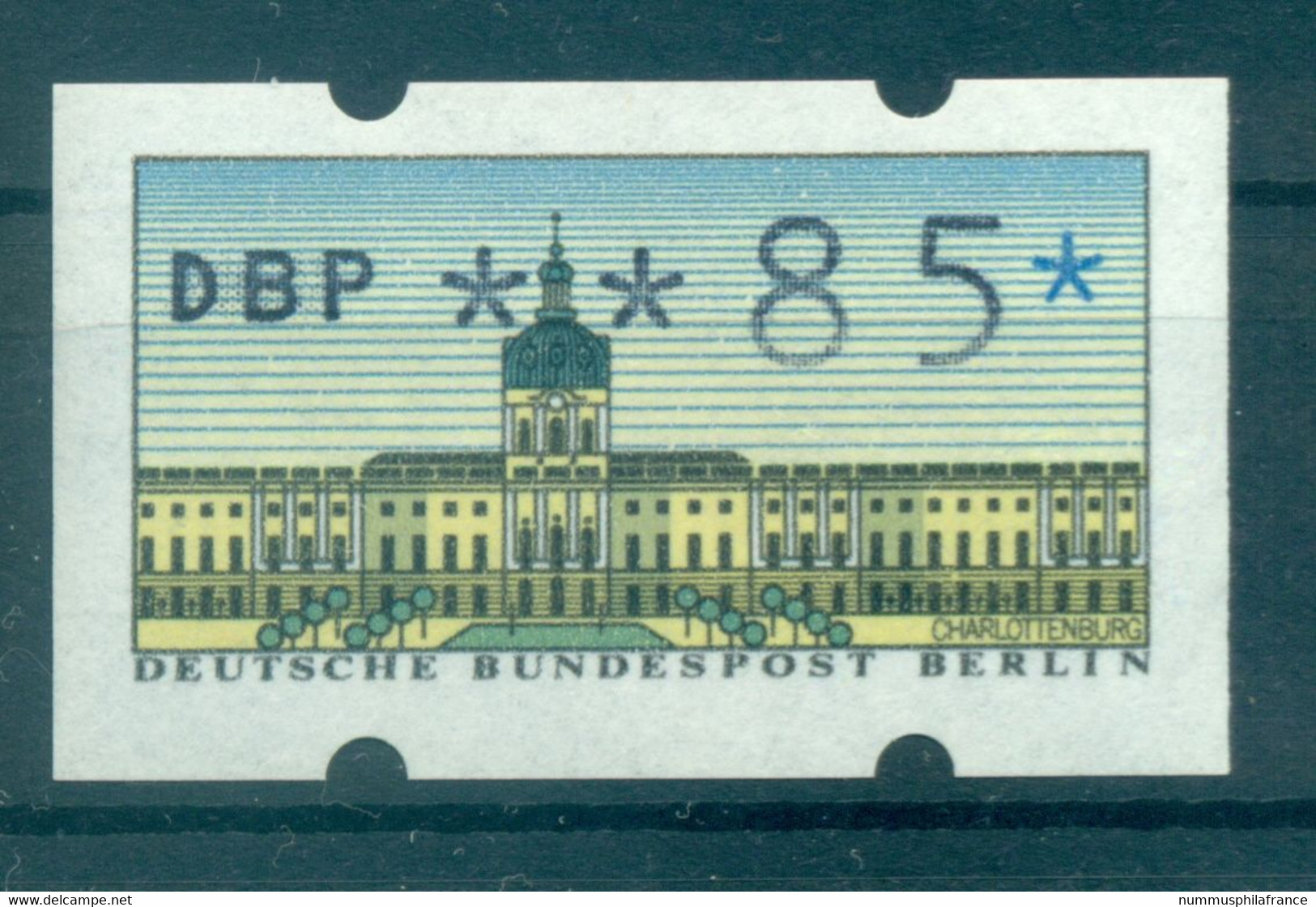 Berlin Ouest  1987 - Michel N. 1 - Timbre De Distributeur 85 Pf. (Y & T N. 1) - Macchine Per Obliterare (EMA)