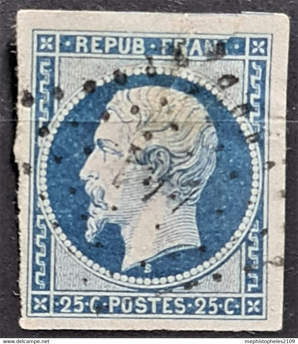 FRANCE 1852 - Canceled - YT 10 - 25c - 1852 Louis-Napoleon