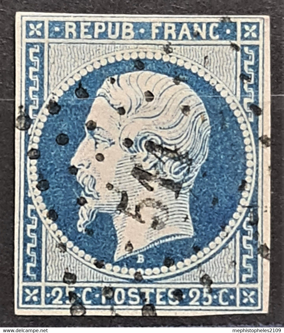 FRANCE 1852 - Canceled - YT 10 - 25c - 1852 Luis-Napoléon